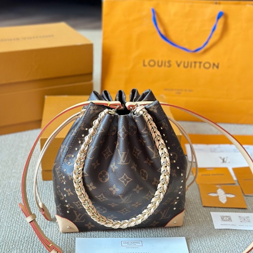L0vis Vvtt0n Noé Trunk PM Bag Monogram Brown 20Cm
