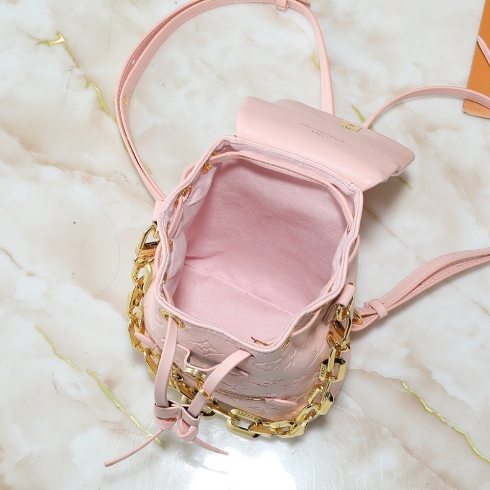L0vis Vvtt0n Coussin Backpack Mini Pink Jasmin 15Cm M13389