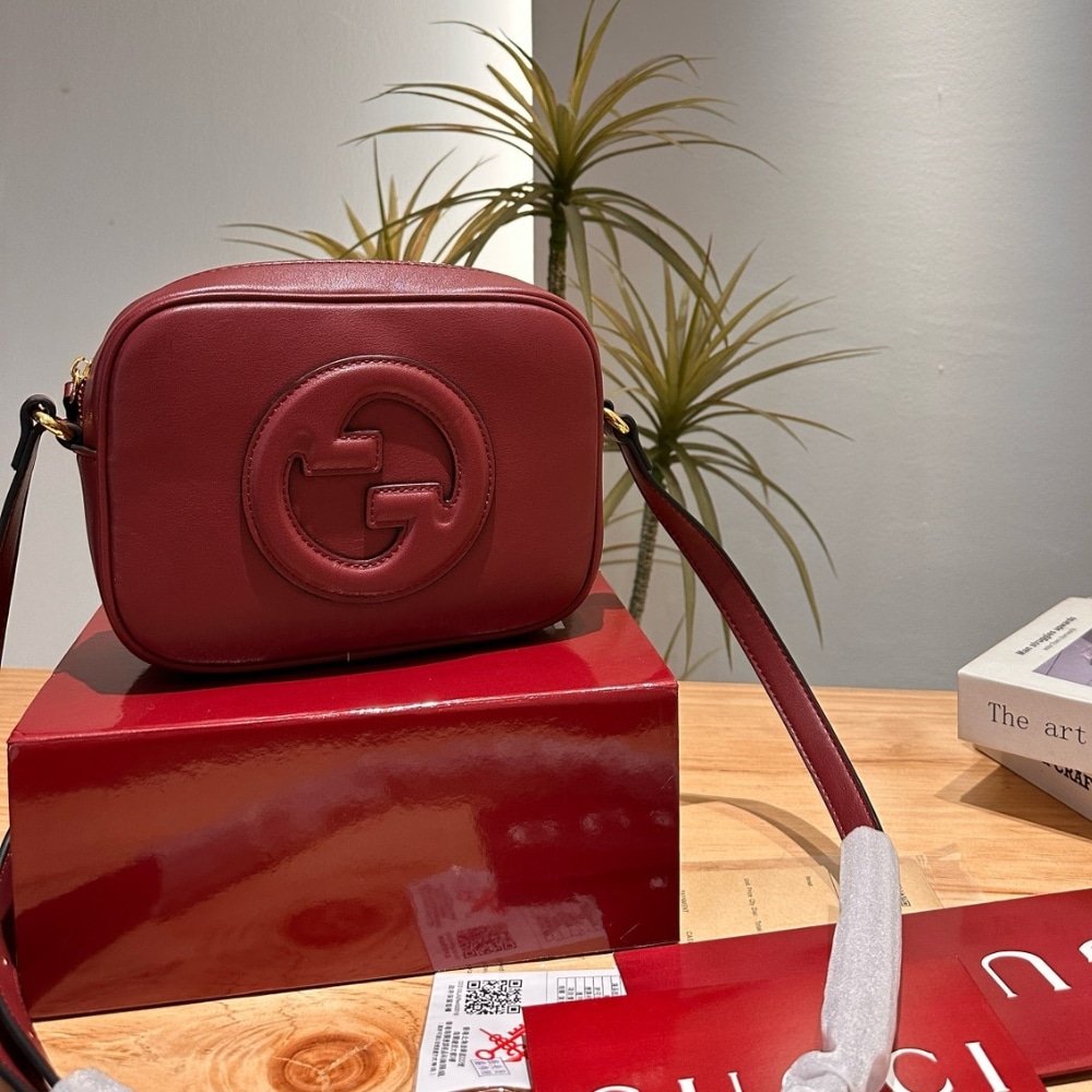 Gvc*1 Blondie Mini Shoulder Bag Rosso Ancora Red 20Cm 820429 Aaedb 6207
