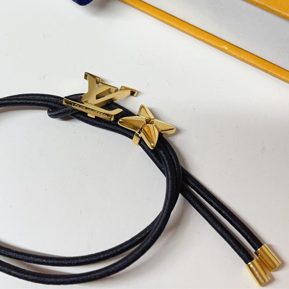 L0vis Vvtt0n Lv Bloom Bracelet Black M8142Z