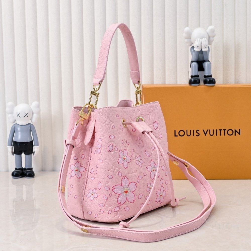 L0vis Vvtt0n X Murakami Cherry Blossom Neonoe BB Pink 20Cm M13676