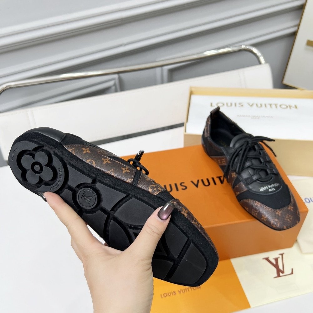 L0vis Vvtt0n Lv Sneakerina Monogram Black 1Ahndo