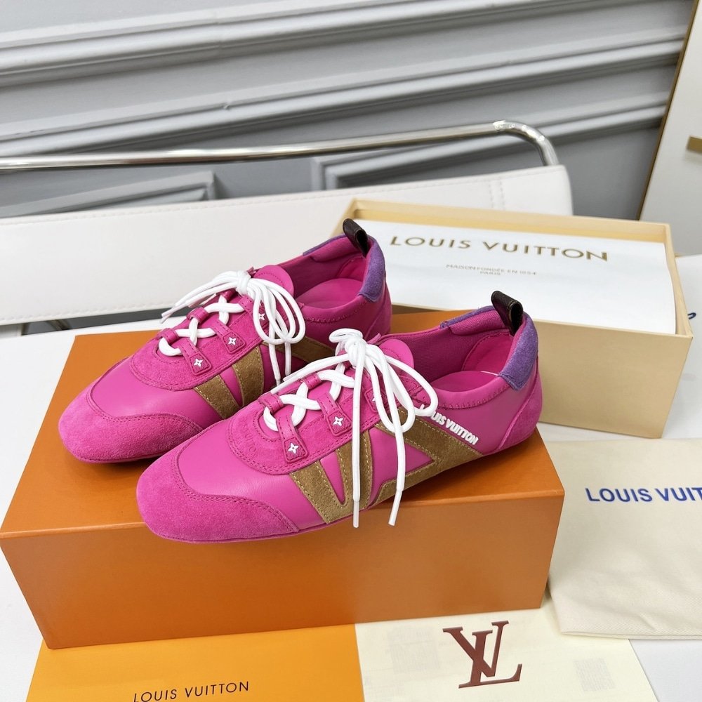 L0vis Vvtt0n Lv Sneakerina Fuchsia Pink 1Ahnee