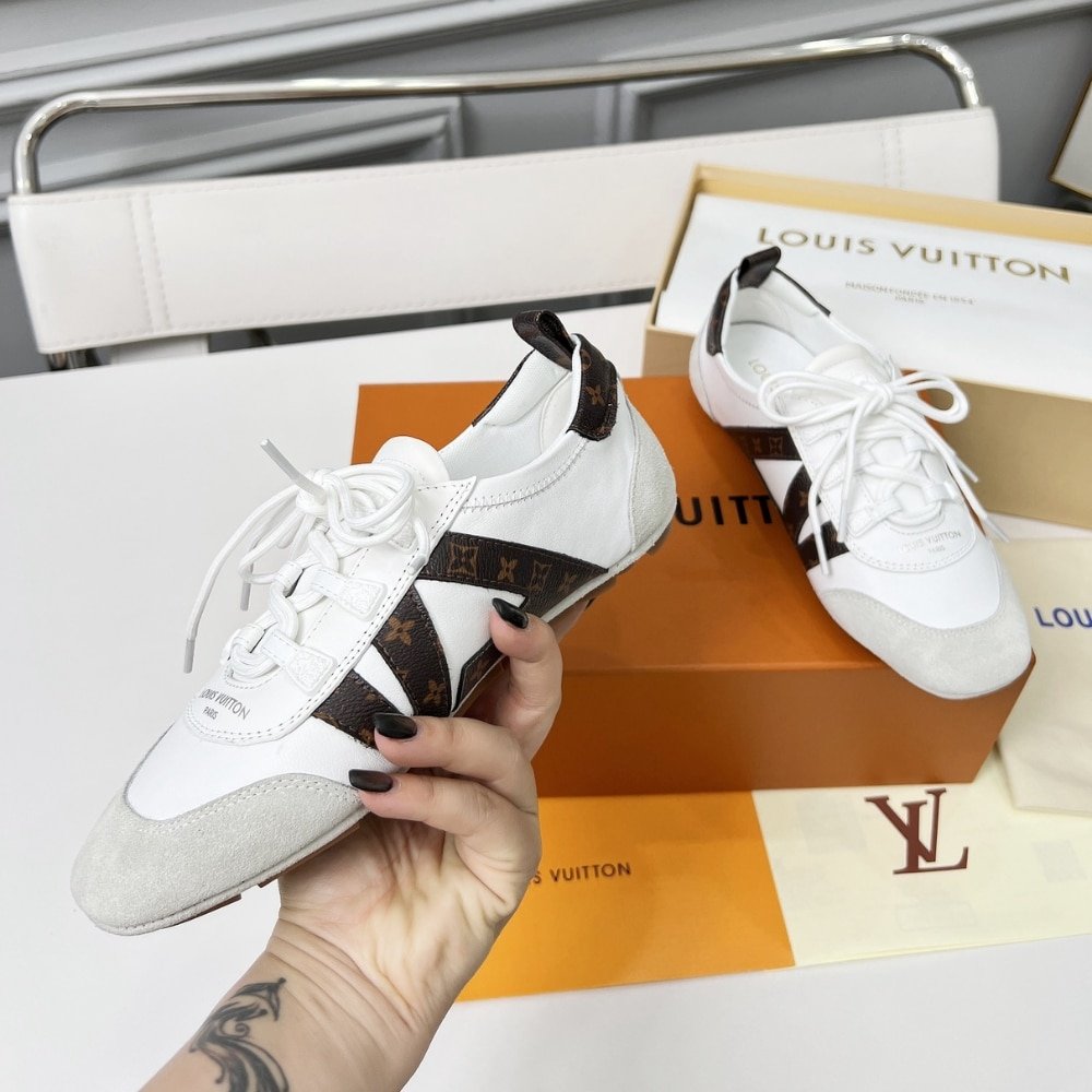 L0vis Vvtt0n Lv Sneakerina Monogram White 1Ahnc6