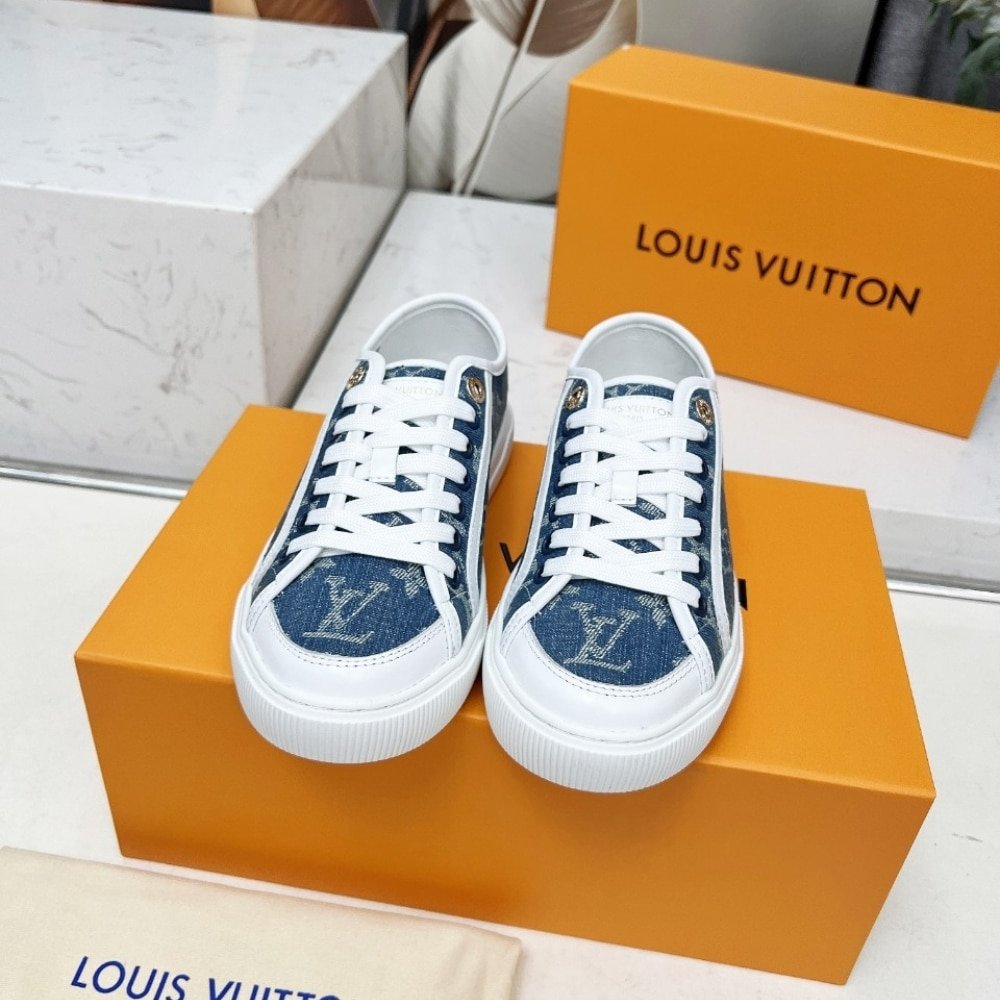 L0vis Vvtt0n Lv Lagoon Sneaker Denim Blue 1Agyg4