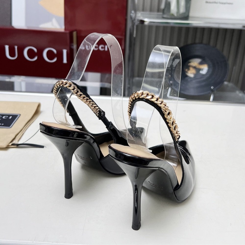 Gvc*1 Signoria Slingback Pump In Black 783821 Bnc80 1000