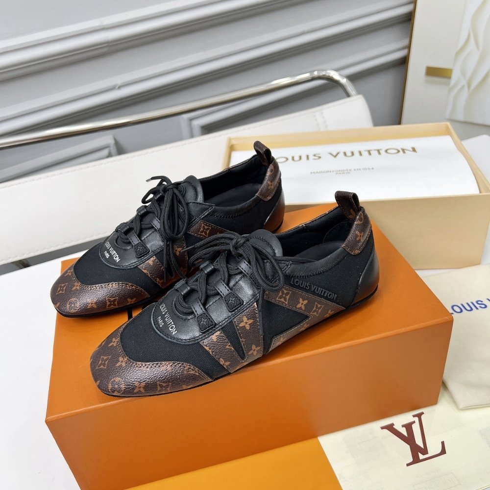 L0vis Vvtt0n Lv Sneakerina Monogram Black 1Ahndo