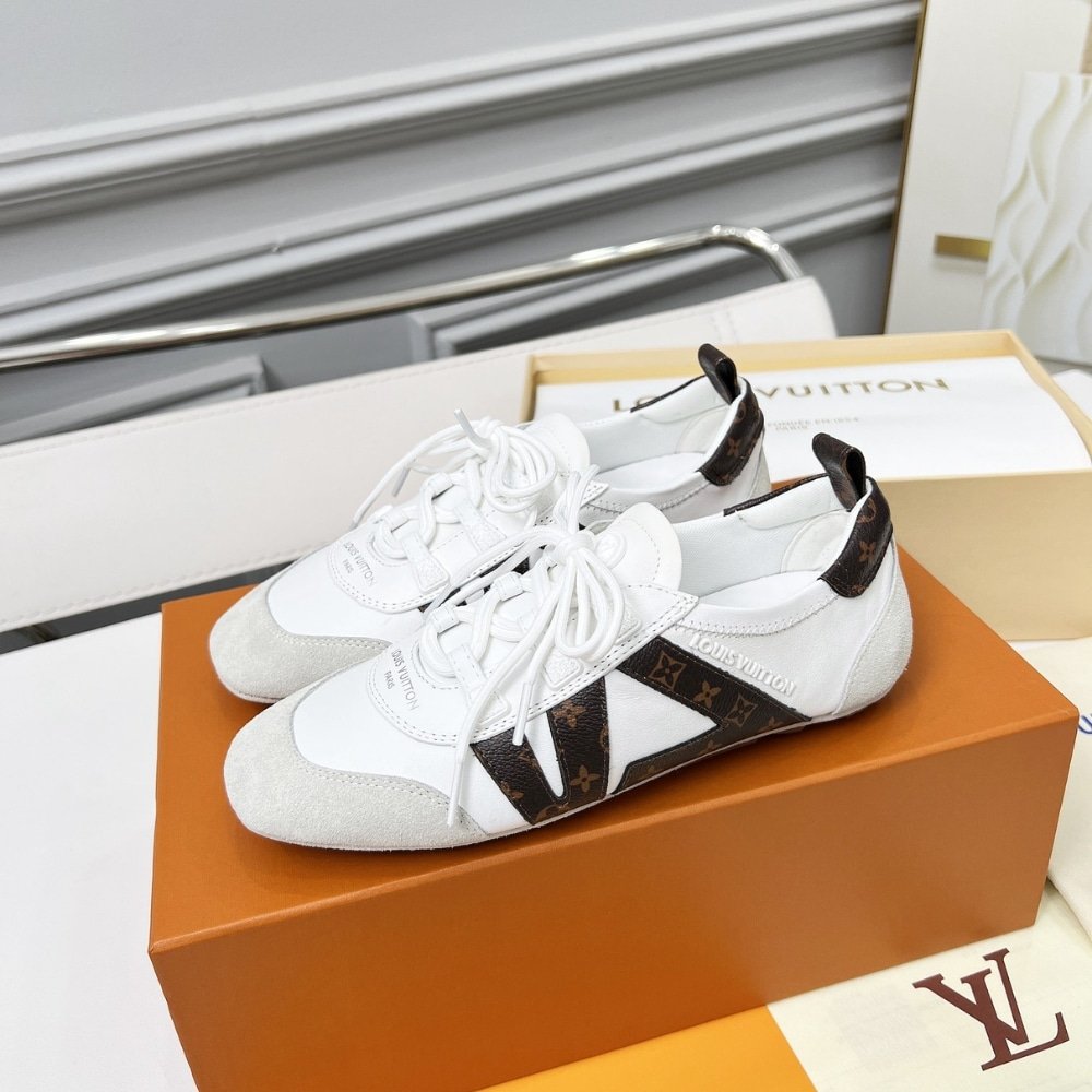 L0vis Vvtt0n Lv Sneakerina Monogram White 1Ahnc6