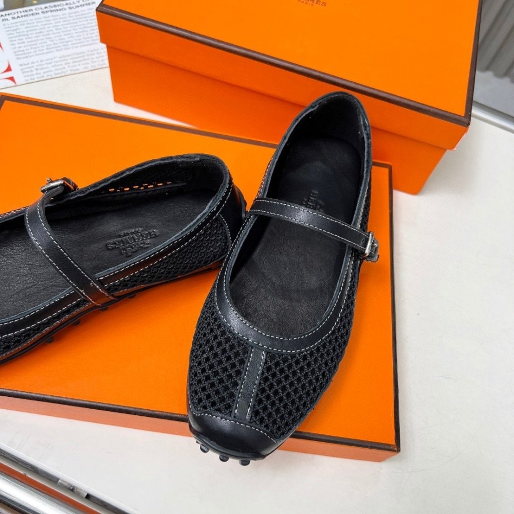 H**me5 Kichu Ballet Flats Black H251170Z 7K380