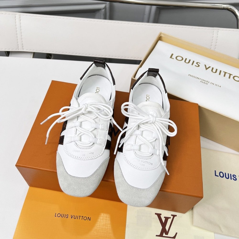 L0vis Vvtt0n Lv Sneakerina Monogram White 1Ahnc6