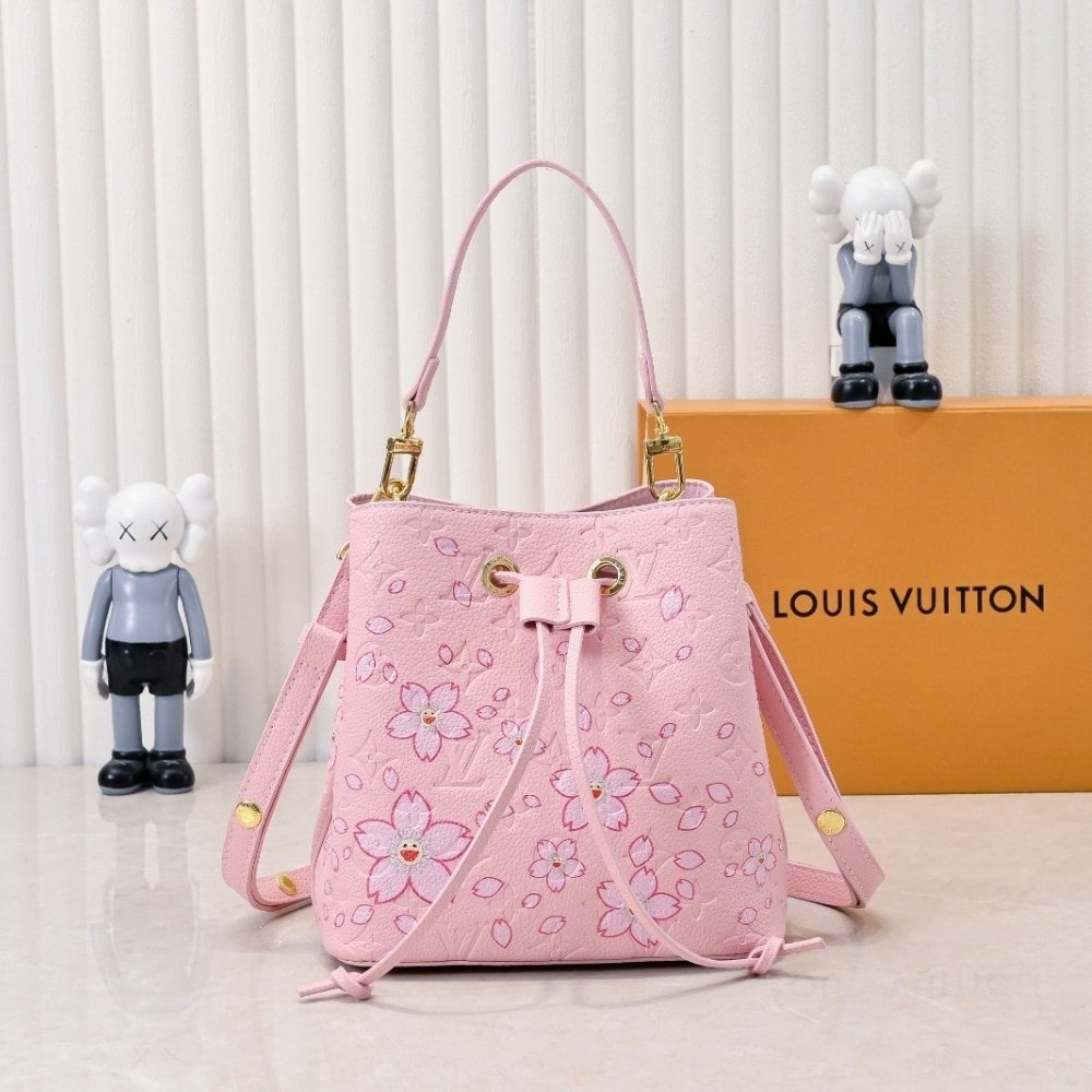 L0vis Vvtt0n X Murakami Cherry Blossom Neonoe BB Pink 20Cm M13676