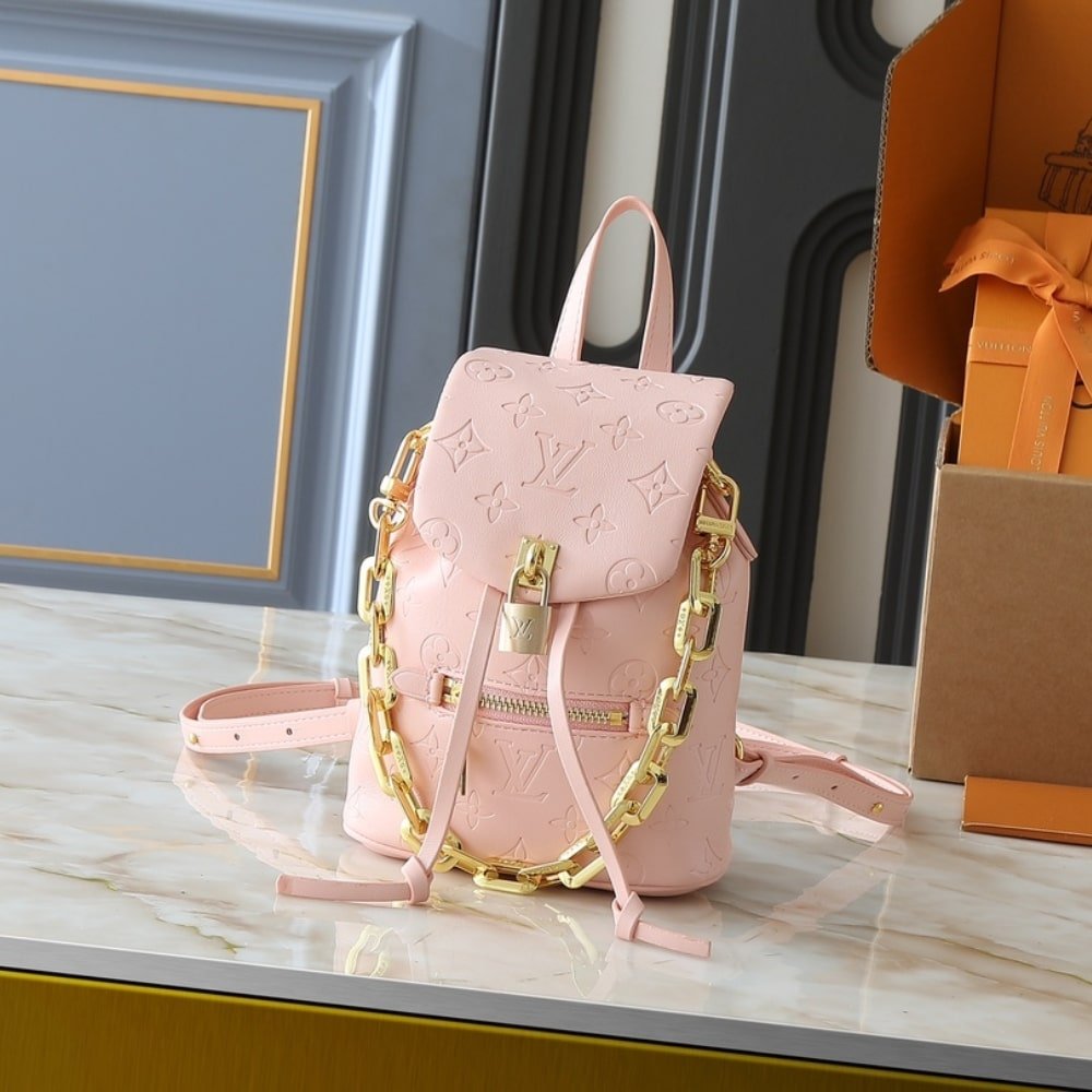 L0vis Vvtt0n Coussin Backpack Mini Pink Jasmin 15Cm M13389