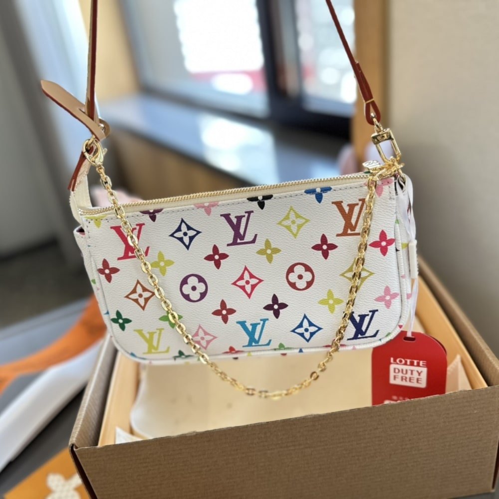 L0vis Vvtt0n X Takashi Murakami Pochette Multicolor 23Cm