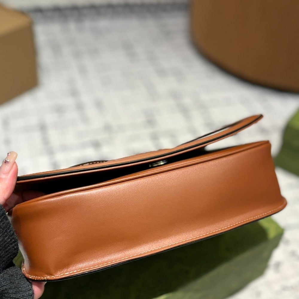 Gvc*1 Blondie Mini Shoulder Bag Natural And Tan 22Cm 815700 Haakf 2545