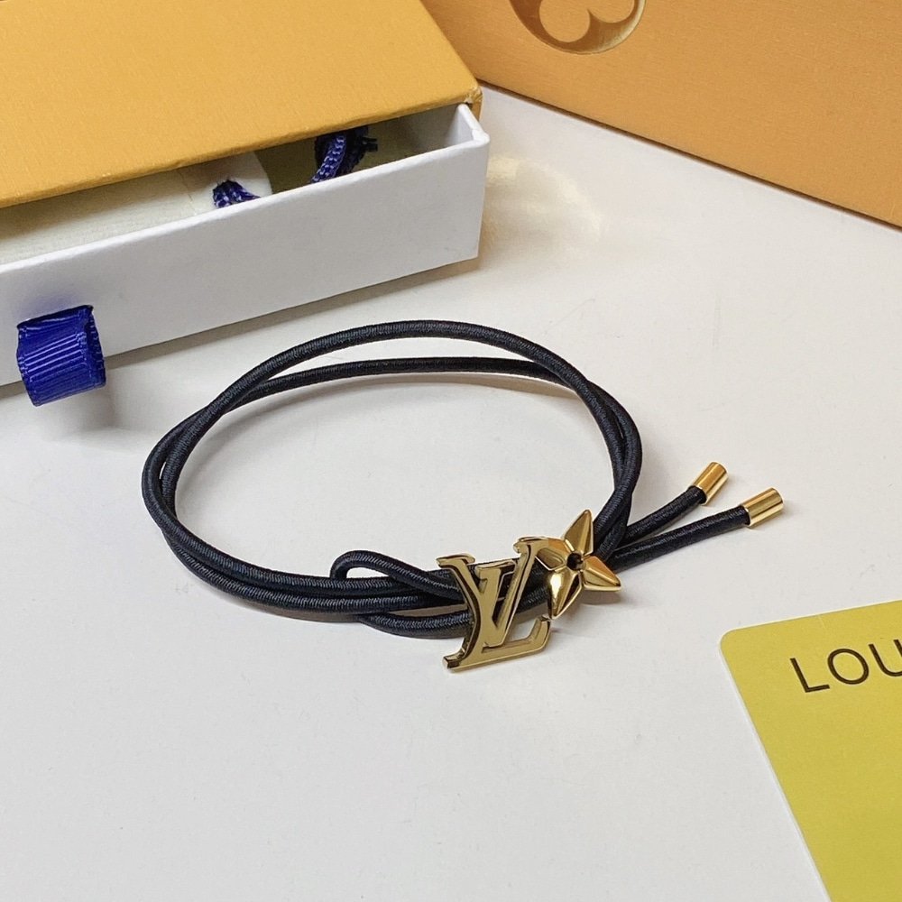 L0vis Vvtt0n Lv Bloom Bracelet Black M8142Z