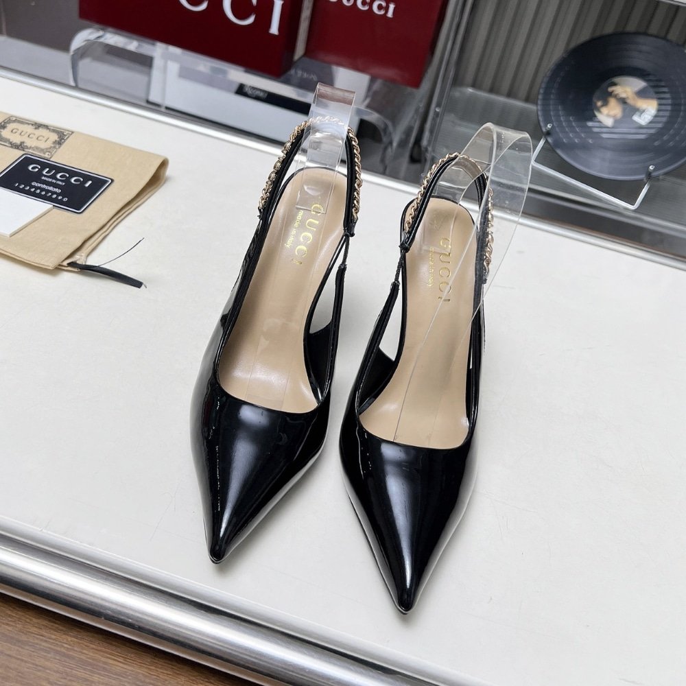 Gvc*1 Signoria Slingback Pump In Black 783821 Bnc80 1000