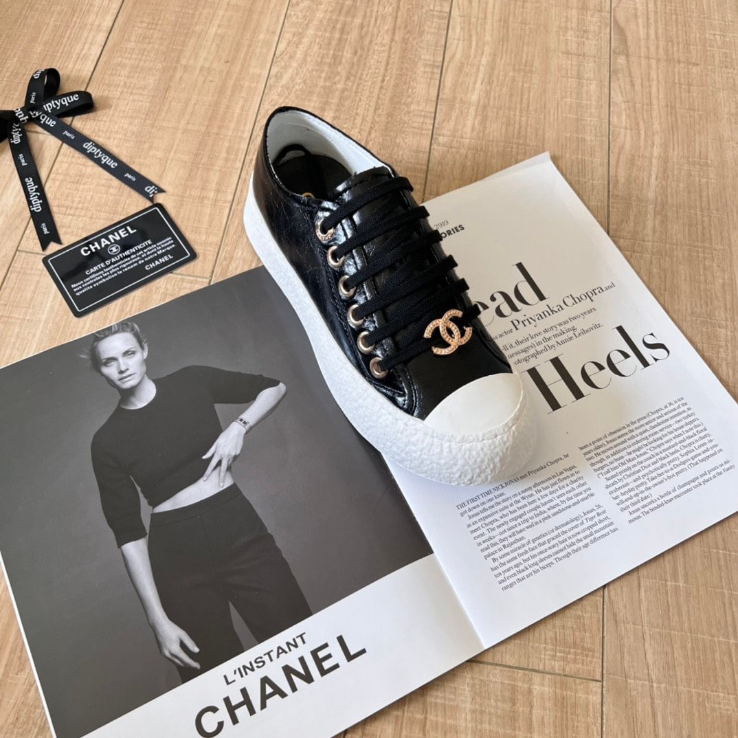 Ch**el Women’S Sneaker Cc Trainers In Black