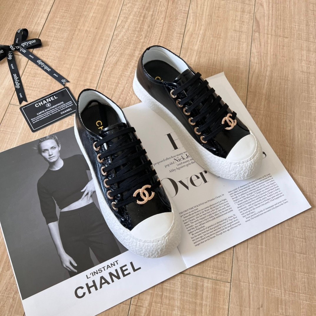 Ch**el Women’S Sneaker Cc Trainers In Black
