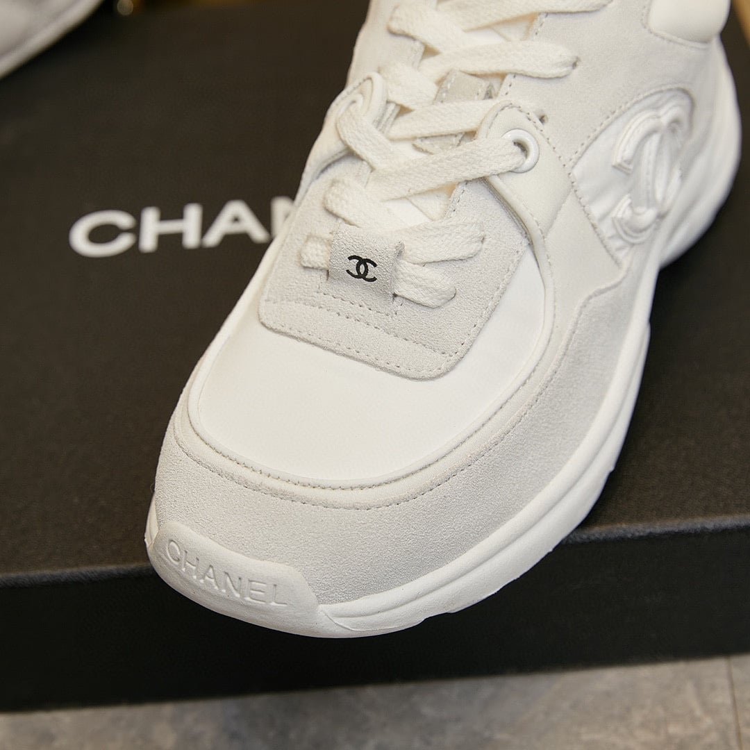 Ch**el Cc Suede White G33745 Y52846 0G975