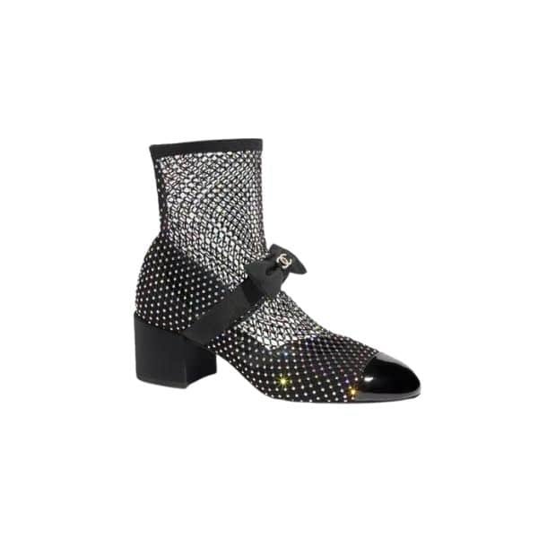 Ch**el Mary Janes Black G40097 Y56614 K5929