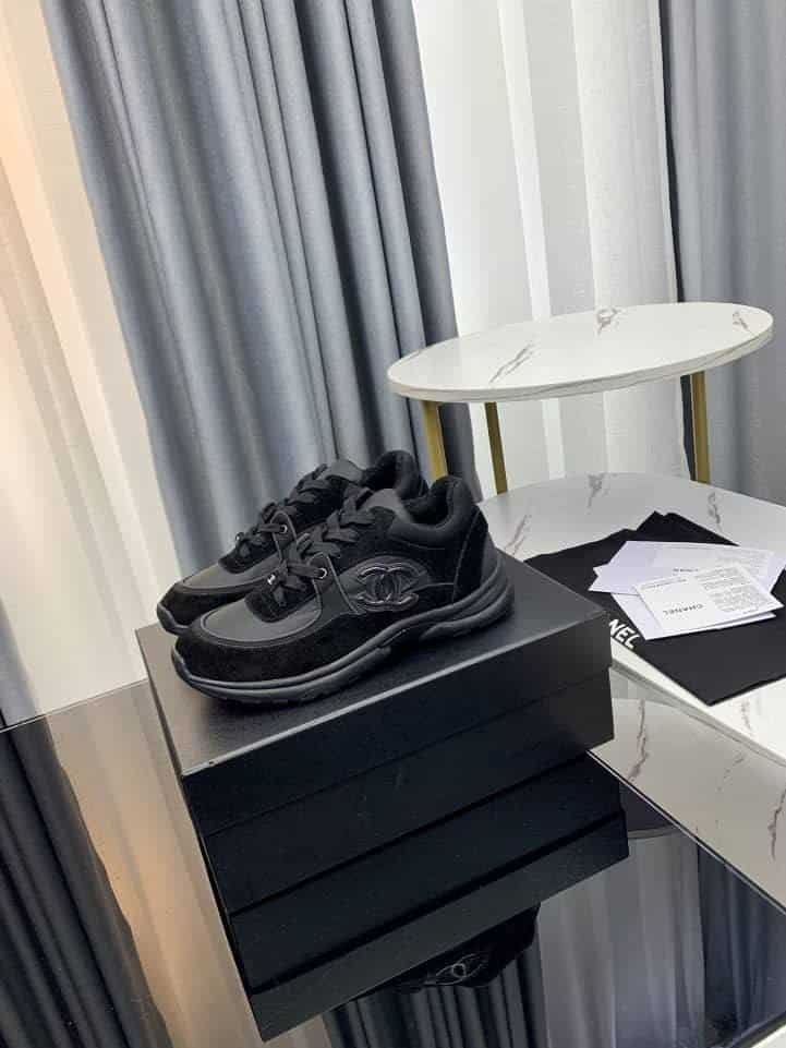 Ch**el Cc Sneaker Black G34360 Y53536 94305