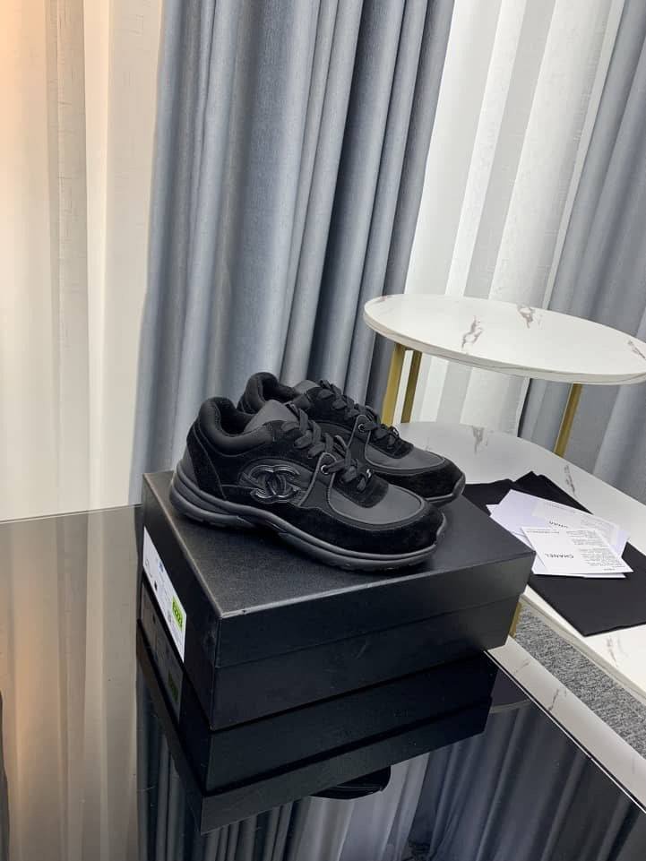 Ch**el Cc Sneaker Black G34360 Y53536 94305