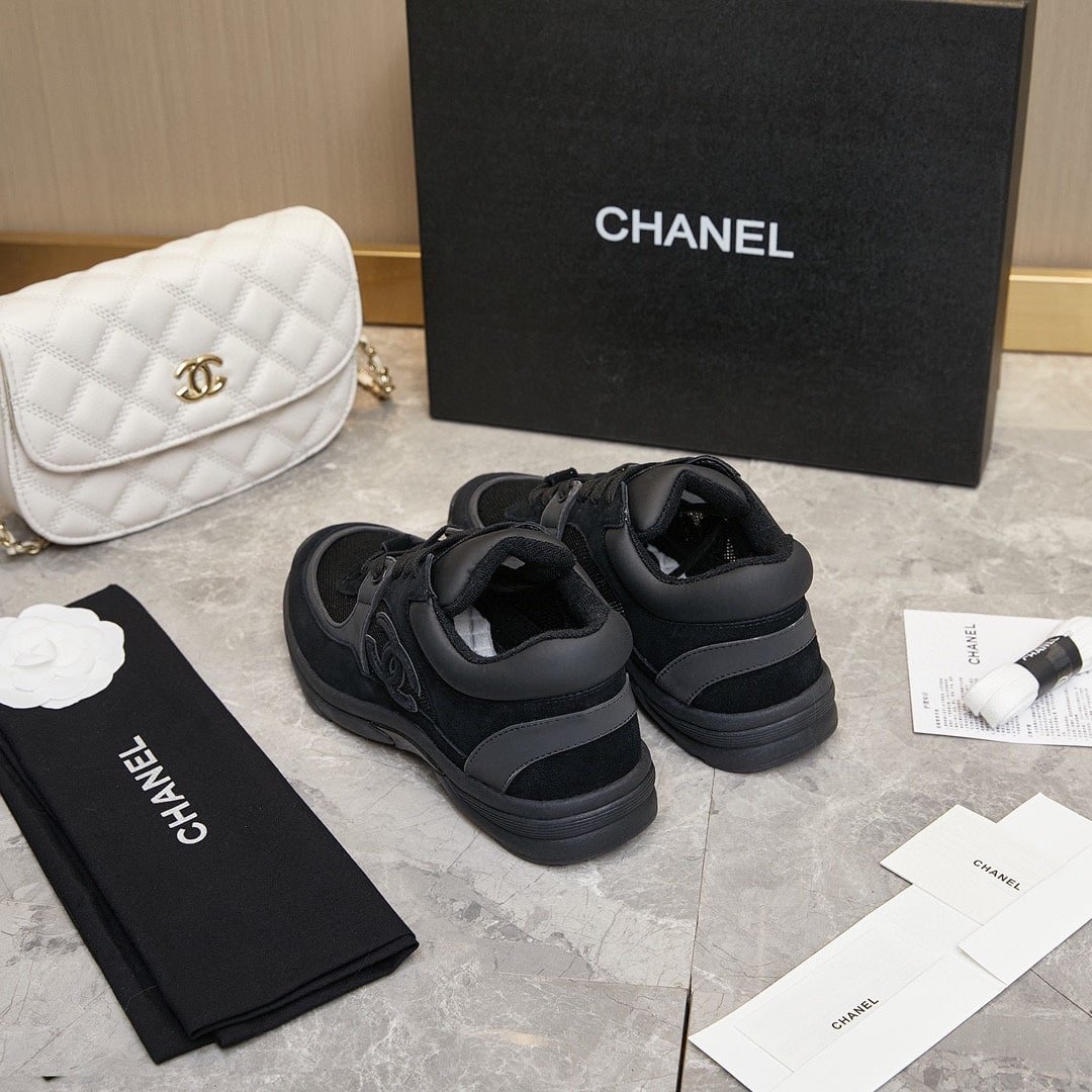 Ch**el Cc Logo Sneaker Black G34361 Y53536 94305