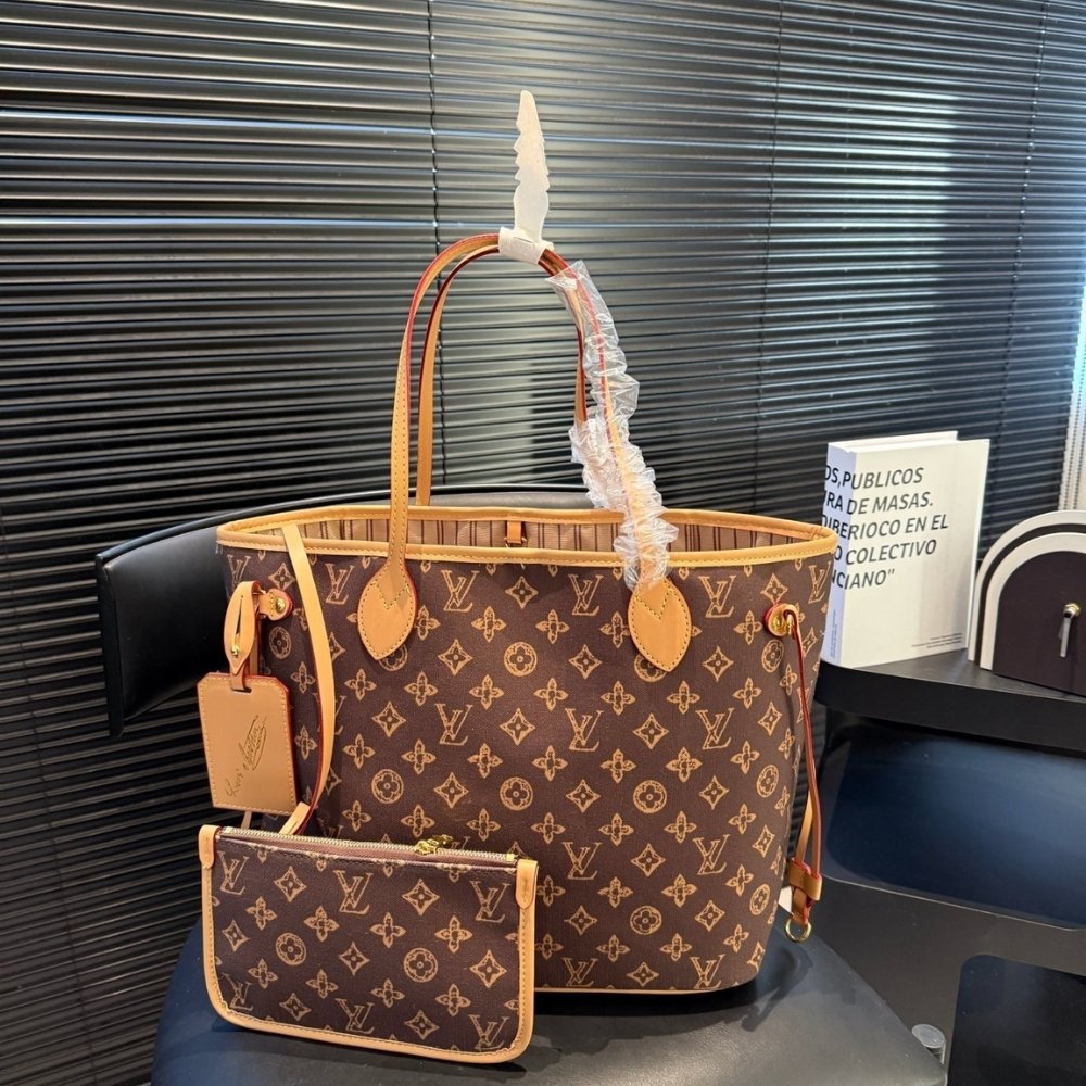 L0vis Vvtt0n Neverfull MM Monogram Origine Ebène 31Cm