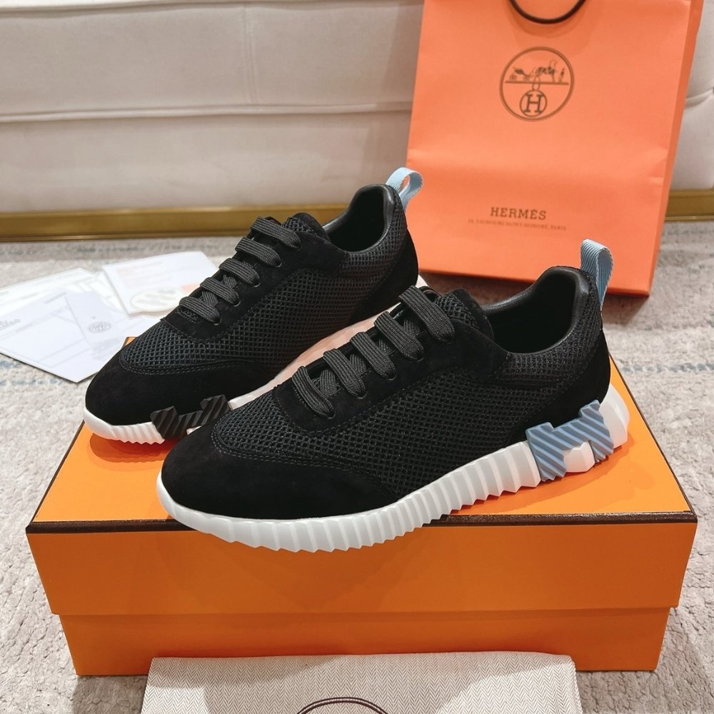 H**me5 Bouncing Sneaker Black And Blue H232173Z 03355