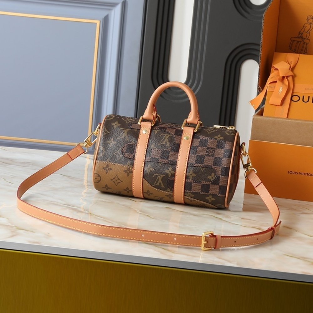 L0vis Vvtt0n Keepall Bandoulière 25 Brown 25Cm M15428
