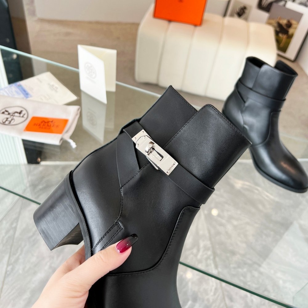 H**me5 Frenchie 50 Ankle Boot Black H232128Z 02340