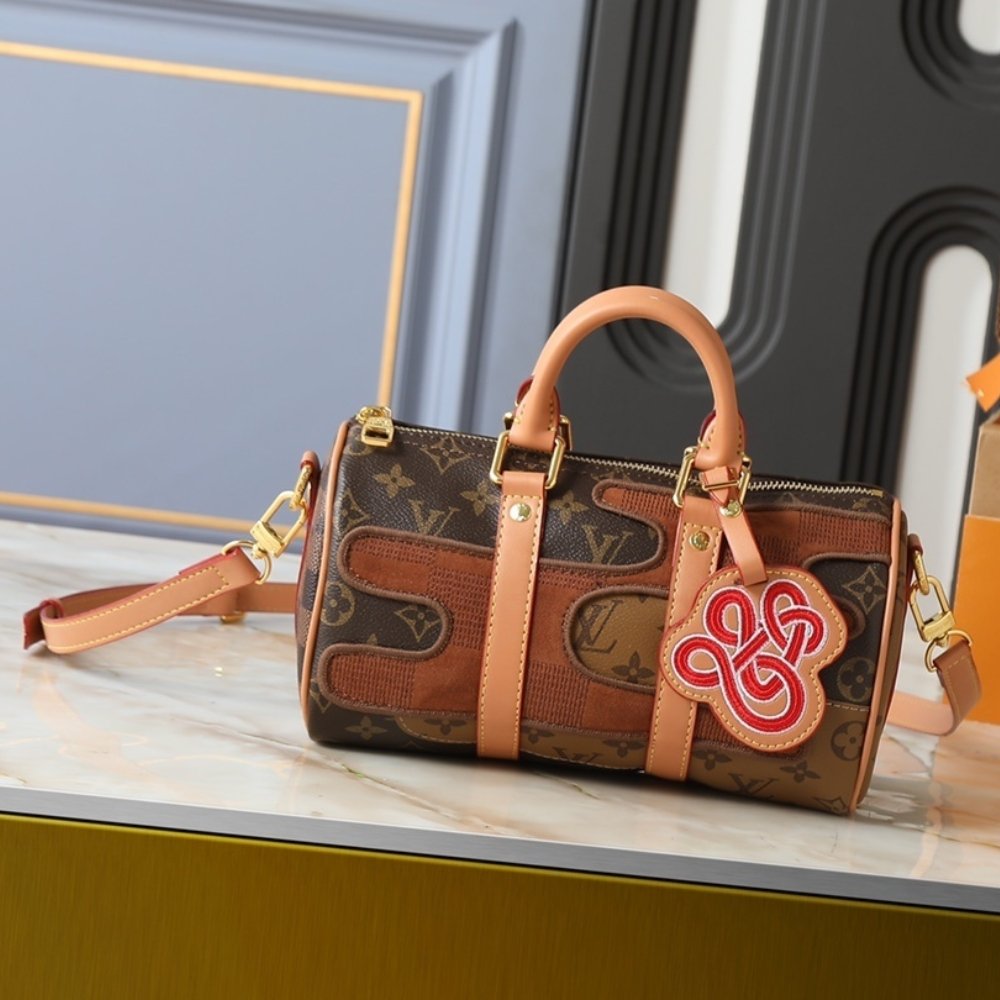L0vis Vvtt0n Keepall Bandoulière 25 Brown 25Cm M15428