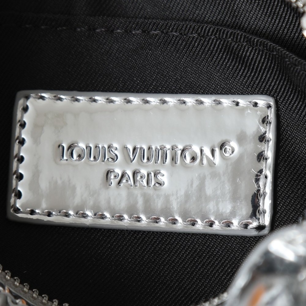 L0vis Vvtt0n Keepall Bandoulière 25 Silver 25Cm