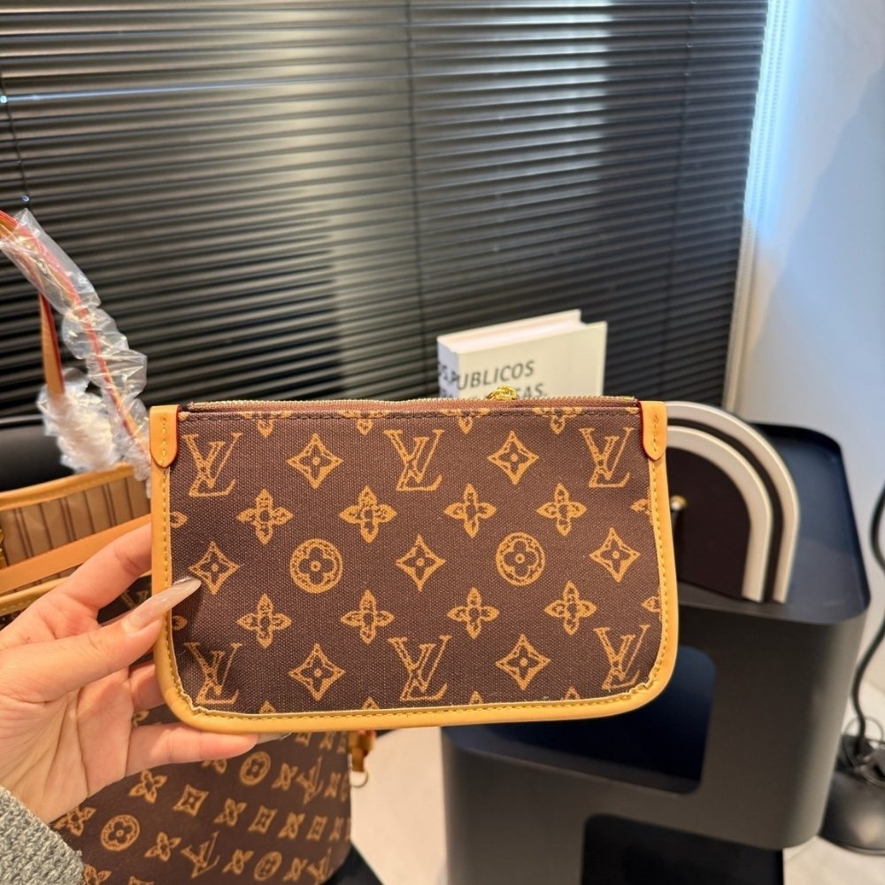 L0vis Vvtt0n Neverfull MM Monogram Origine Ebène 31Cm