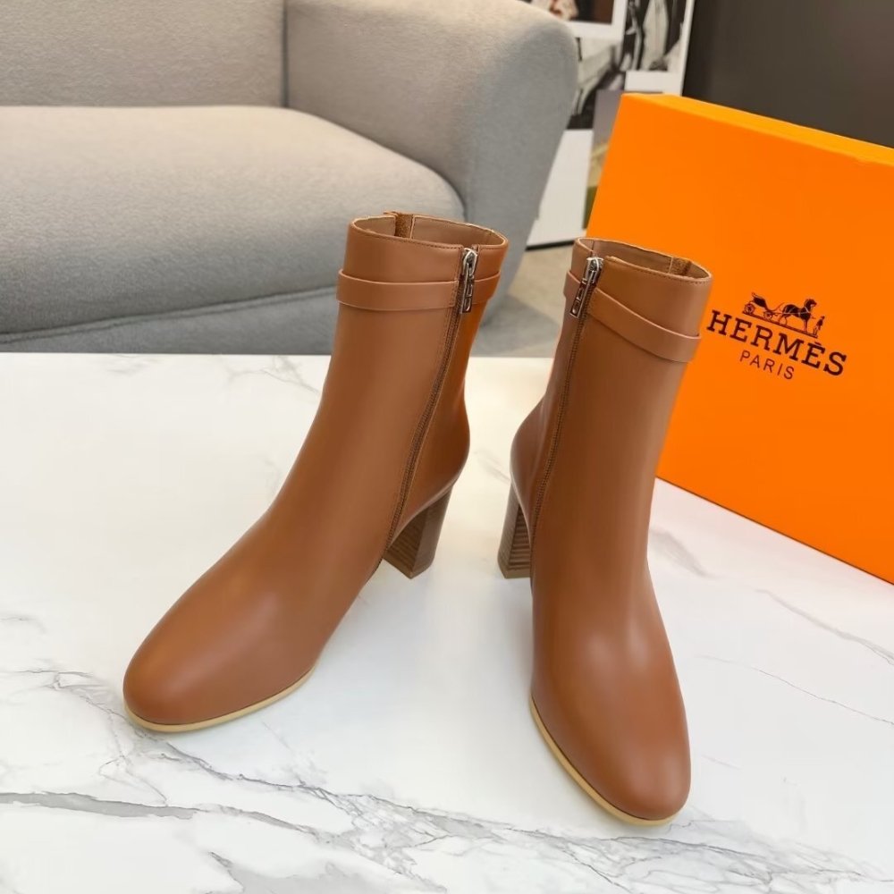 H**me5 Saint Germain Ankle Boot Brown H202257Z A3360