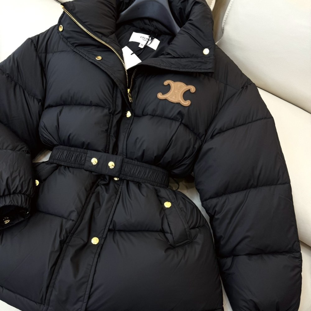 Ce1i*e Down Jacket Polyester Black