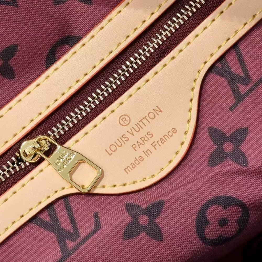 L0vis Vvtt0n Keepall Foldable 45 Monogram Red 45Cm M25772