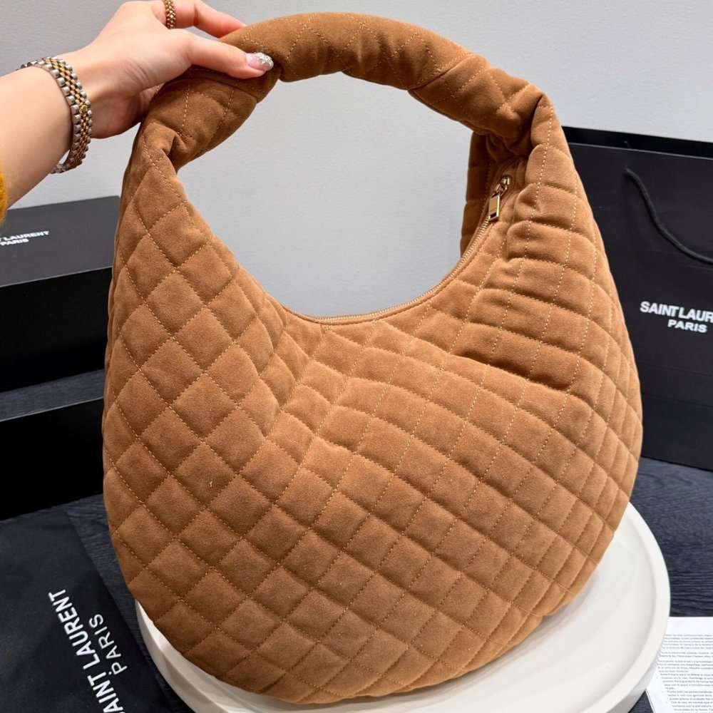 Sa1nt Lau*nt Icare Hobo In Quilted Caramel Cognac 42Cm 858160AAF9P2916