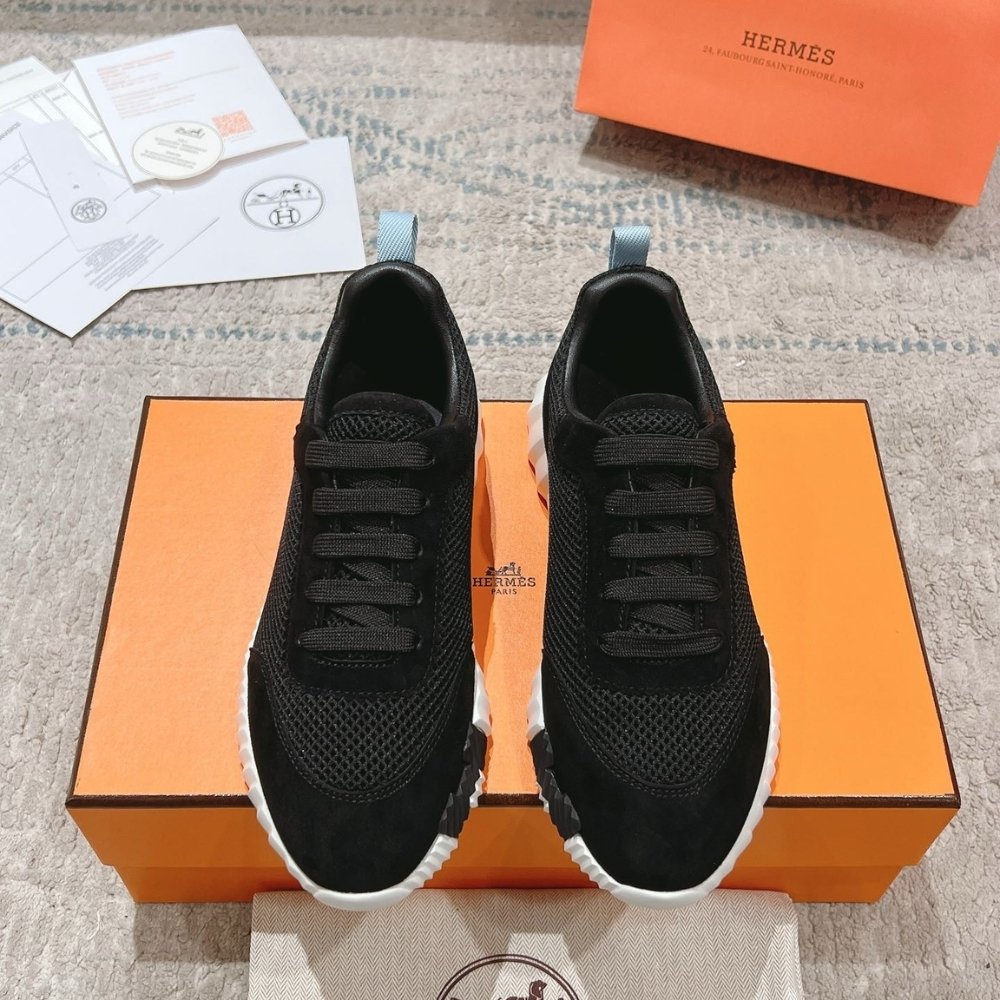 H**me5 Bouncing Sneaker Black And Blue H232173Z 03355