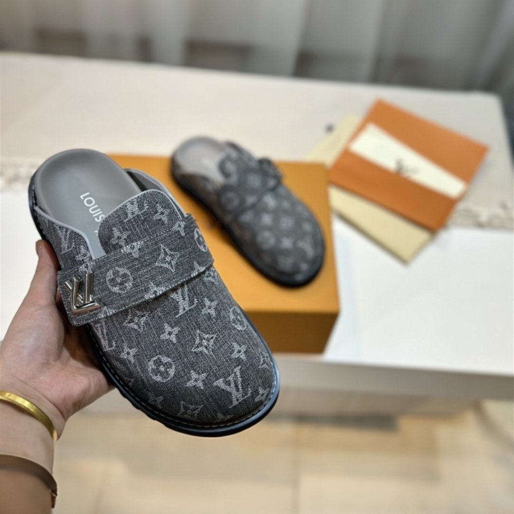 L0vis Vvtt0n Lv Cosy Comfort Mule Gray 1Agvp3