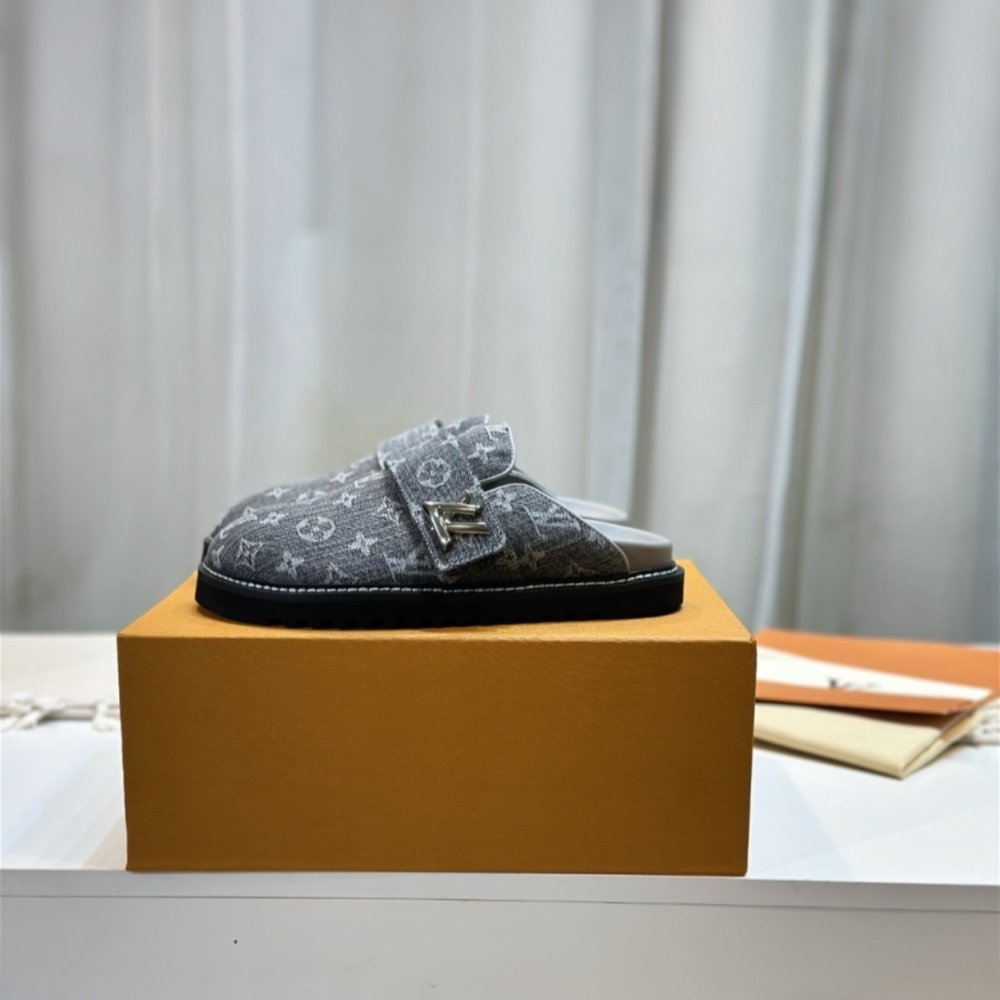 L0vis Vvtt0n Lv Cosy Comfort Mule Gray 1Agvp3