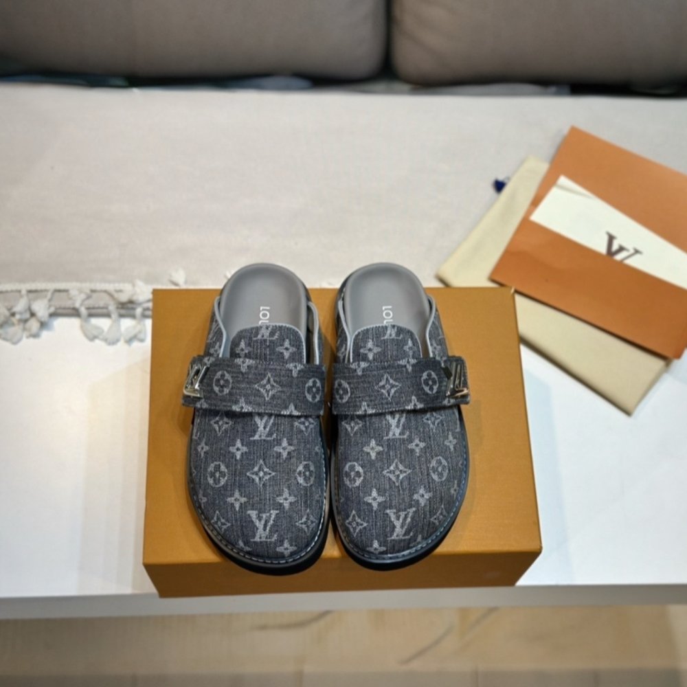 L0vis Vvtt0n Lv Cosy Comfort Mule Gray 1Agvp3