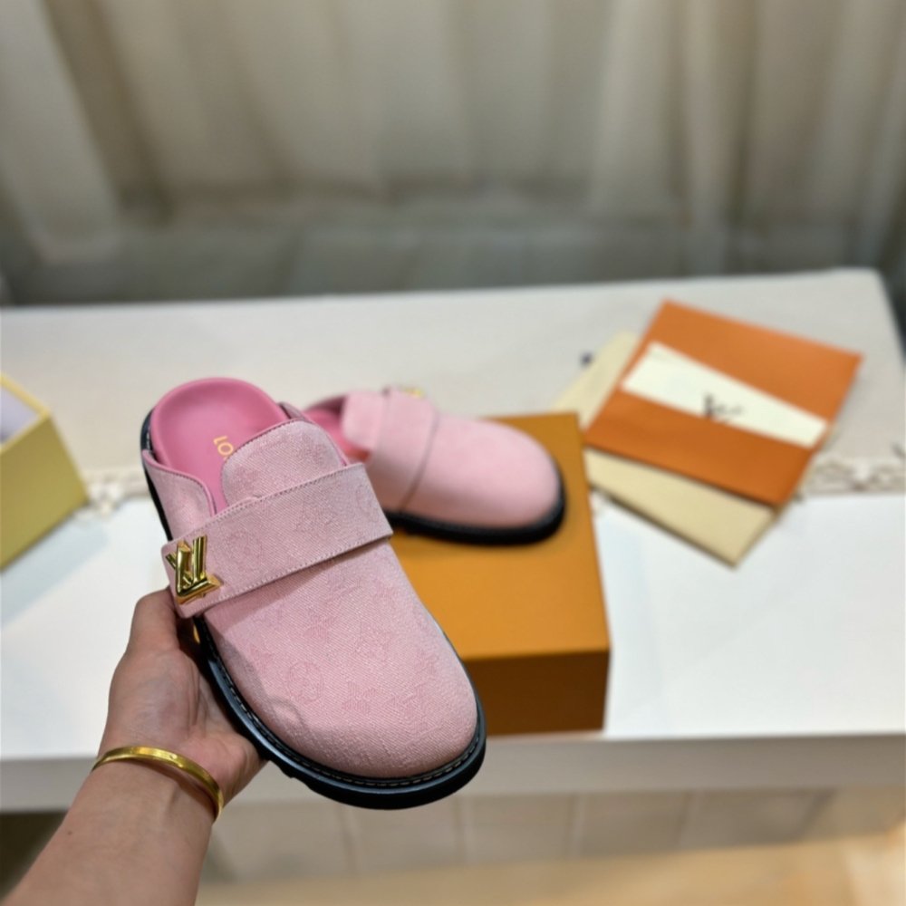 L0vis Vvtt0n Lv Cosy Comfort Mule Pink 1Agvo9