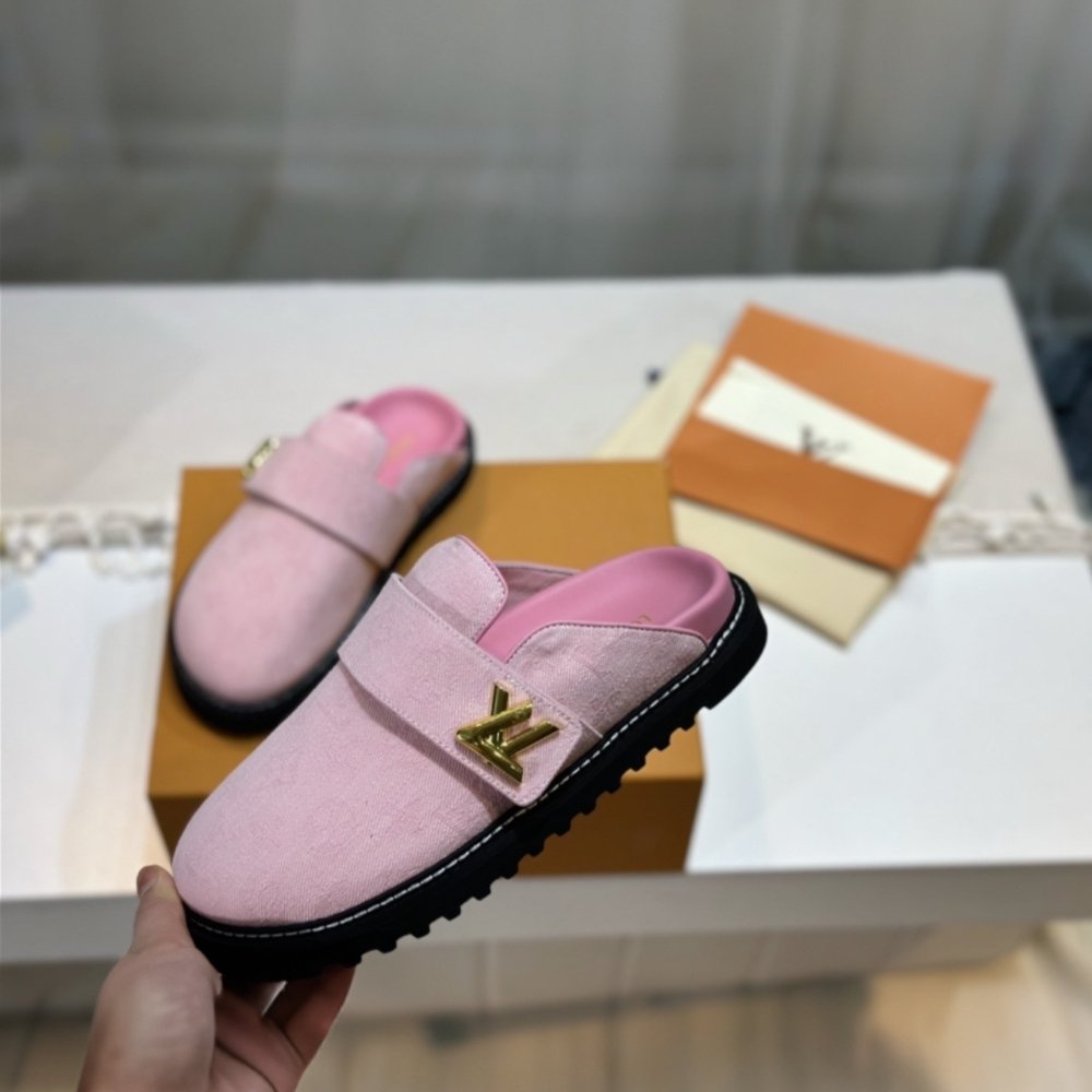 L0vis Vvtt0n Lv Cosy Comfort Mule Pink 1Agvo9
