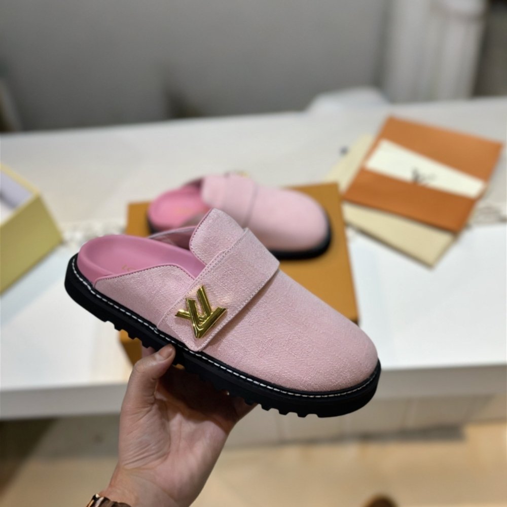 L0vis Vvtt0n Lv Cosy Comfort Mule Pink 1Agvo9