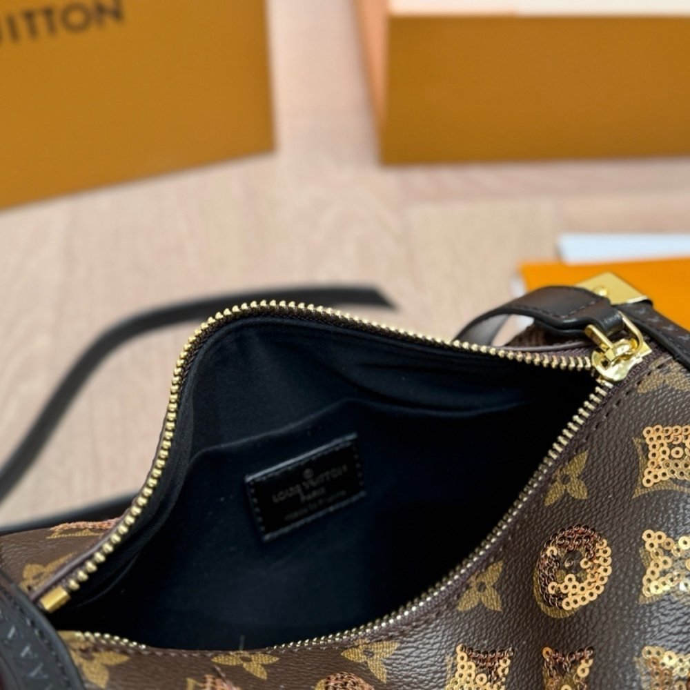 L0vis Vvtt0n Side Trunk MM Monogram Canvas Brown 23Cm M27036