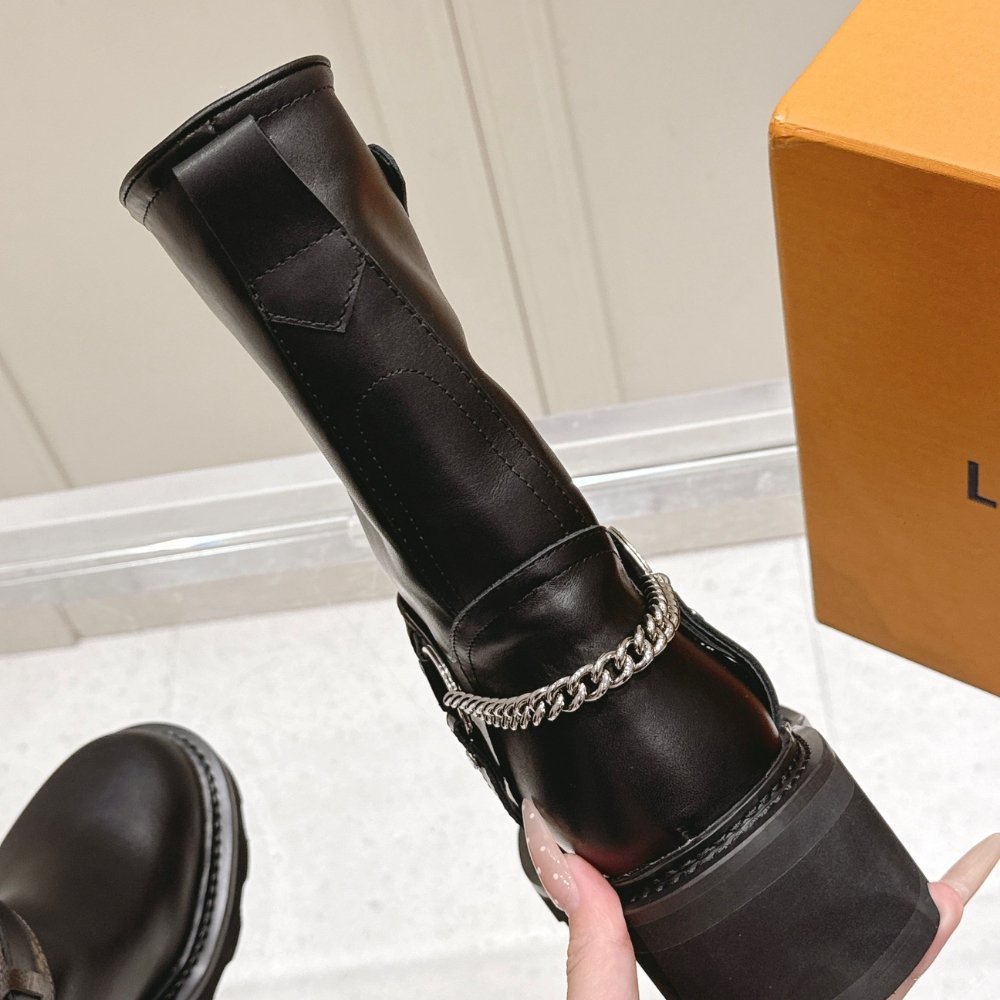 L0vis Vvtt0n Silhouette Ankle Boot Black 1Aibqr