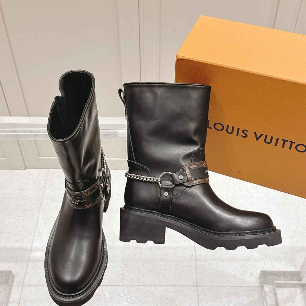 L0vis Vvtt0n Silhouette Ankle Boot Black 1Aibqr