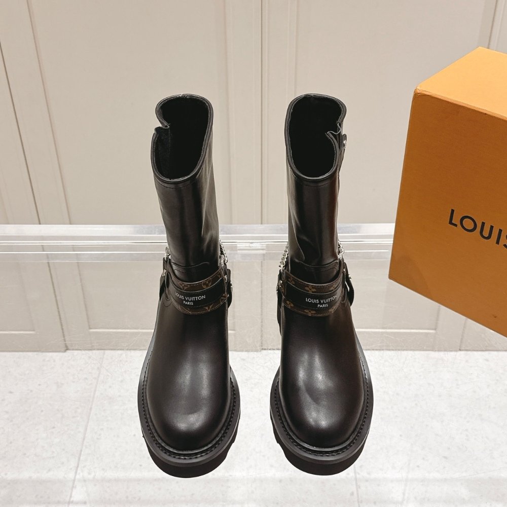 L0vis Vvtt0n Silhouette Ankle Boot Black 1Aibqr