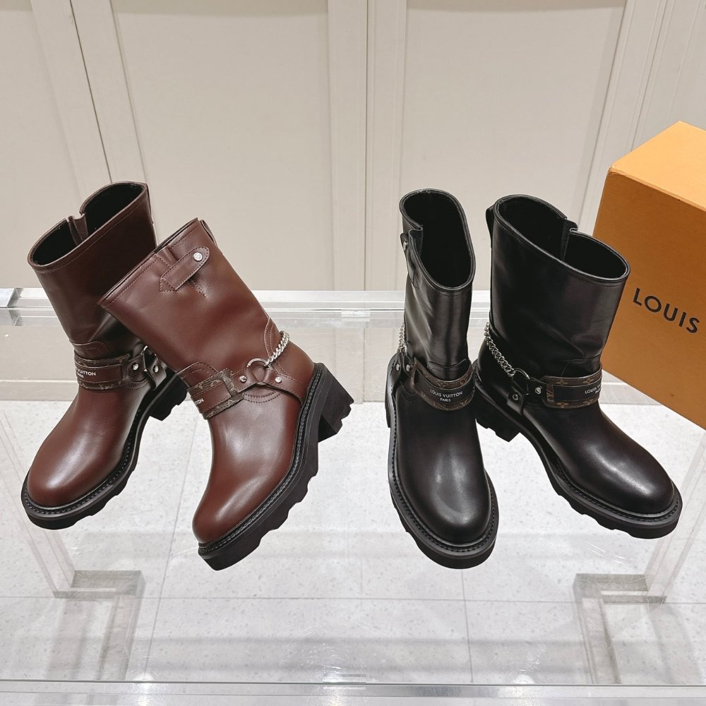 L0vis Vvtt0n Silhouette Ankle Boot Black 1Aibqr